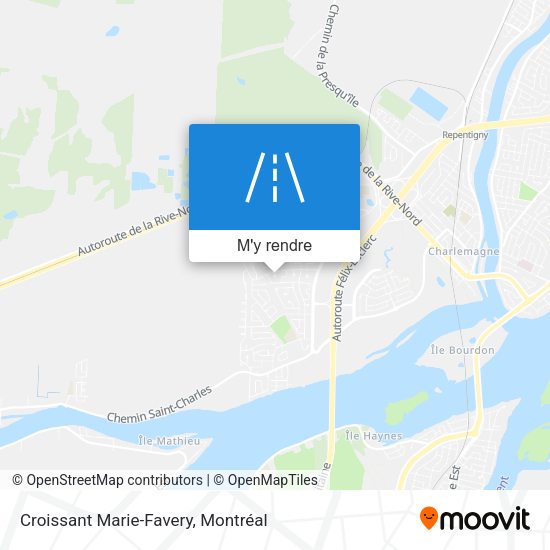 Croissant Marie-Favery plan