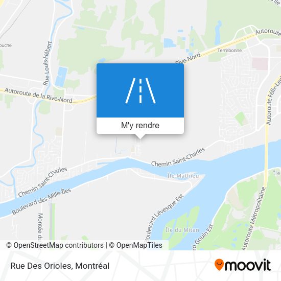 Rue Des Orioles plan