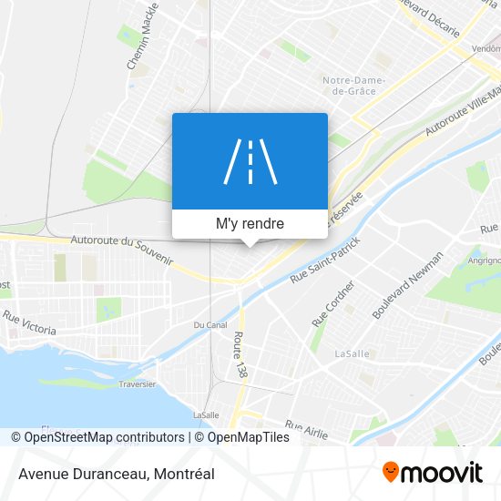 Avenue Duranceau plan