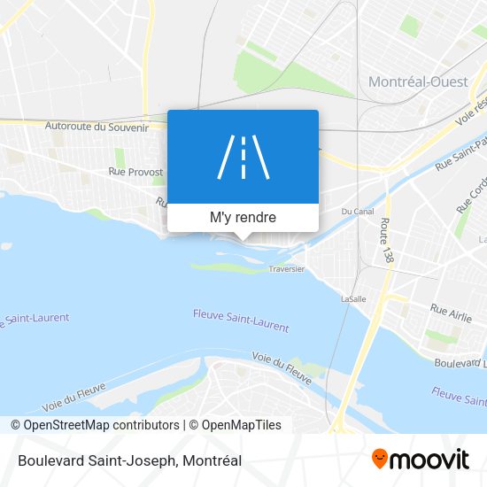 Boulevard Saint-Joseph plan