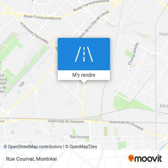 Rue Courval plan