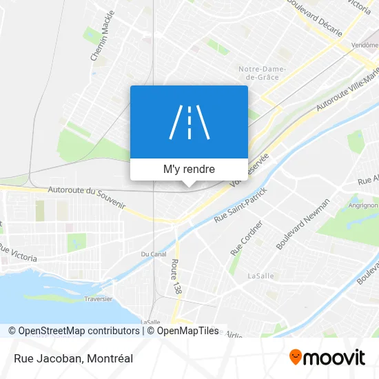 Rue Jacoban plan