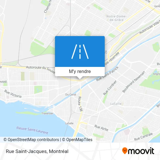 Rue Saint-Jacques plan