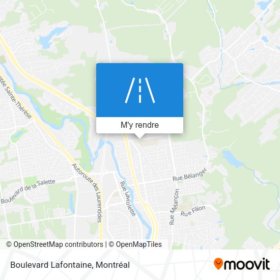 Boulevard Lafontaine plan