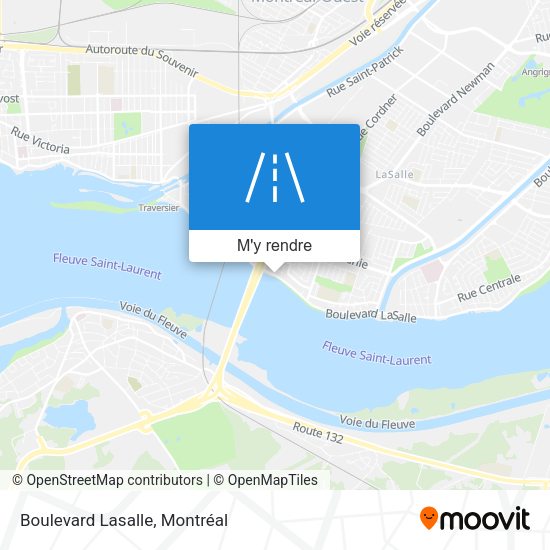 Boulevard Lasalle plan