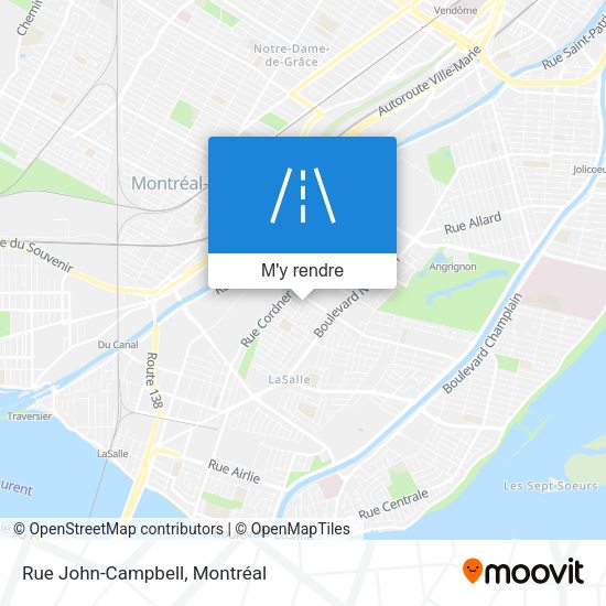 Rue John-Campbell plan