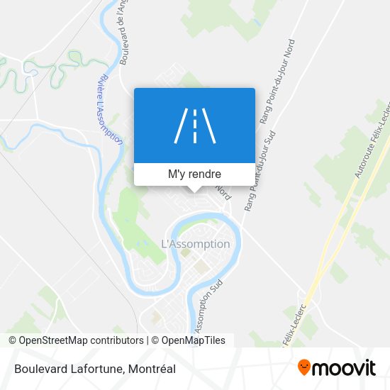 Boulevard Lafortune plan