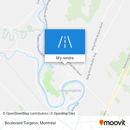 Boulevard Turgeon plan
