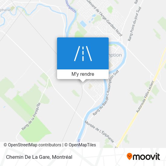 Chemin De La Gare plan