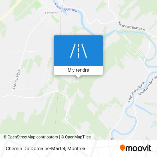 Chemin Du Domaine-Martel plan