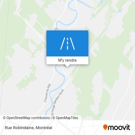 Rue Robindaine plan