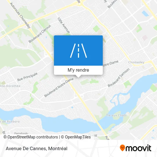 Avenue De Cannes plan