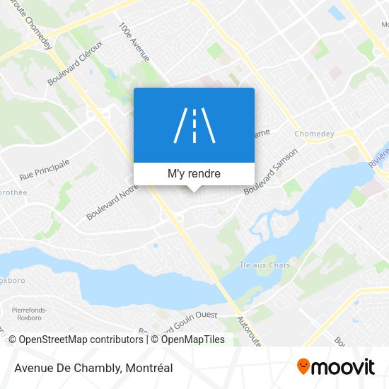 Avenue De Chambly plan