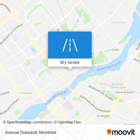 Avenue Dussault plan