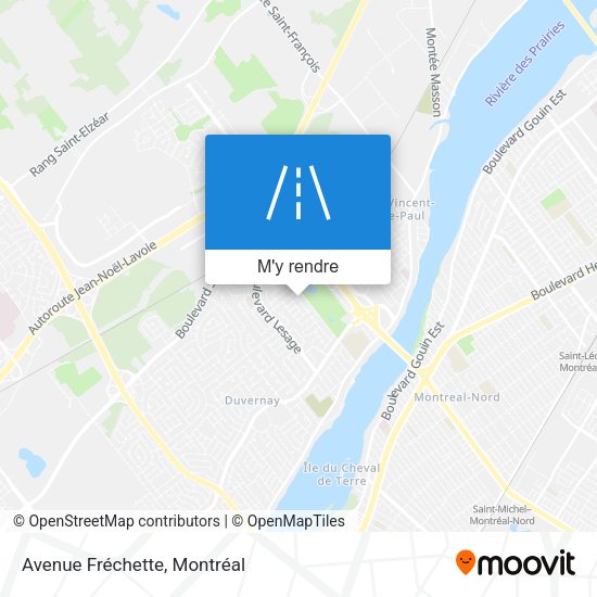 Avenue Fréchette plan