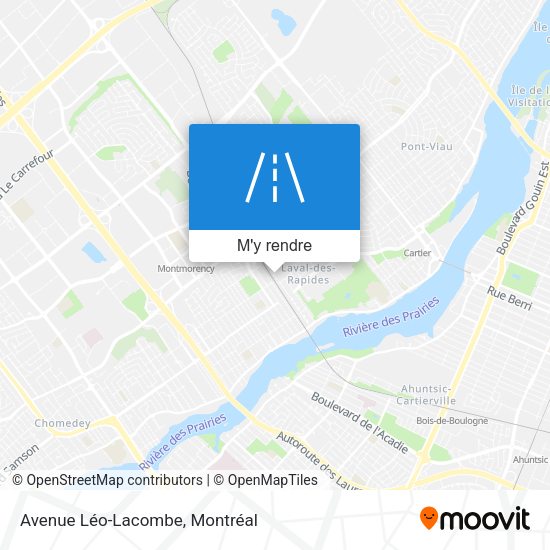 Avenue Léo-Lacombe plan