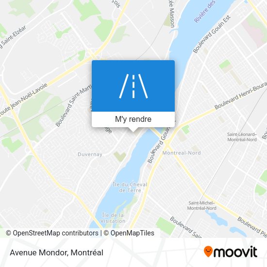 Avenue Mondor plan