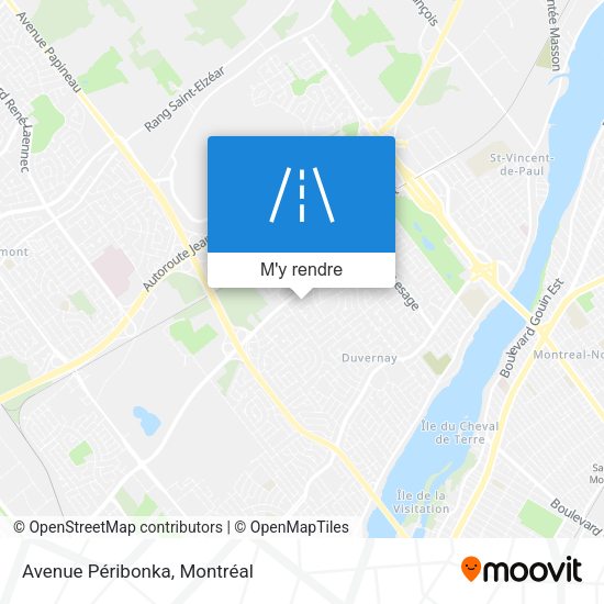Avenue Péribonka plan