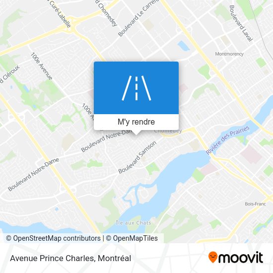 Avenue Prince Charles plan