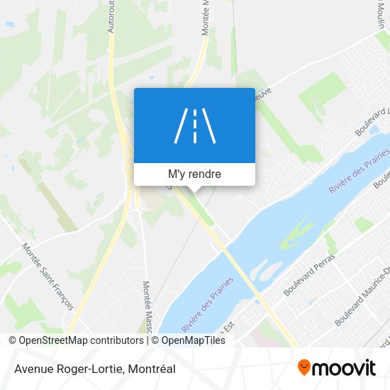 Avenue Roger-Lortie plan