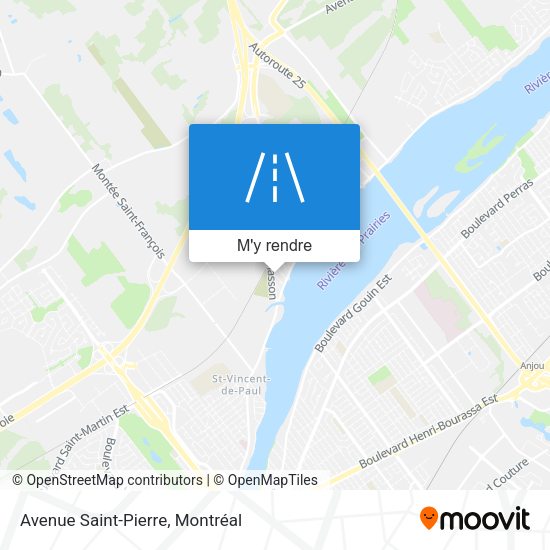 Avenue Saint-Pierre plan