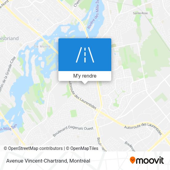 Avenue Vincent-Chartrand plan