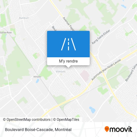 Boulevard Boisé-Cascade plan