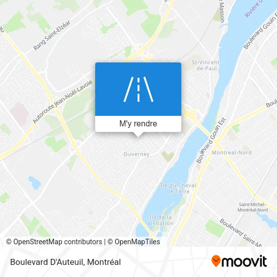 Boulevard D'Auteuil plan