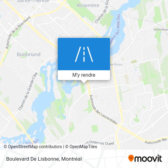 Boulevard De Lisbonne plan