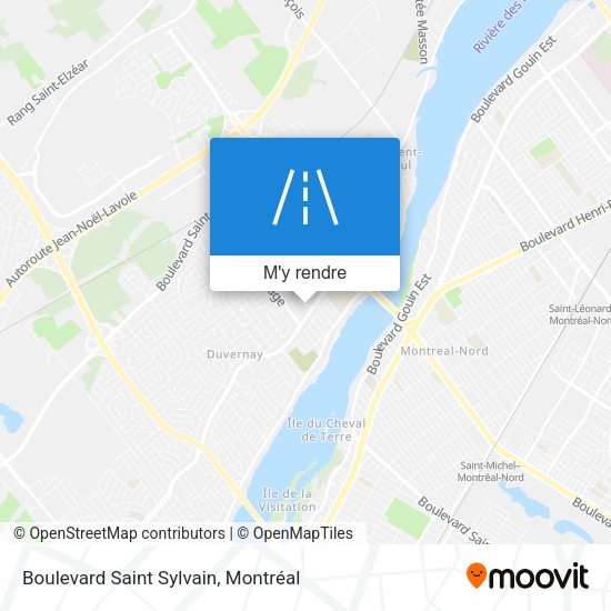 Boulevard Saint Sylvain plan