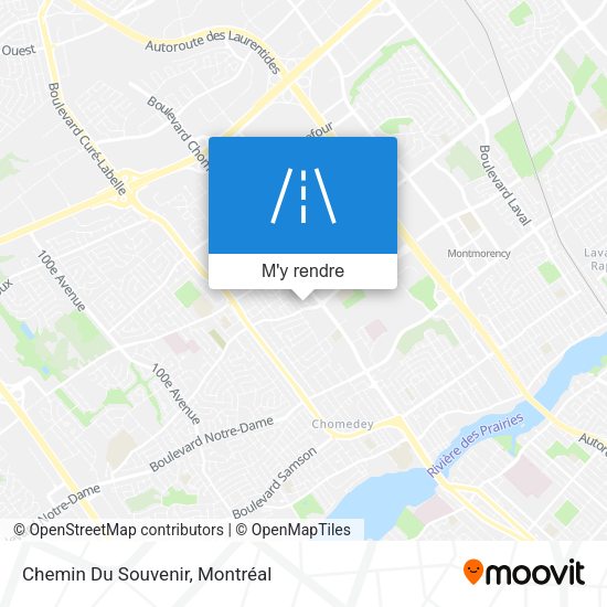 Chemin Du Souvenir plan