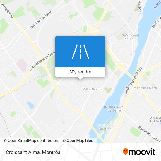 Croissant Alma plan