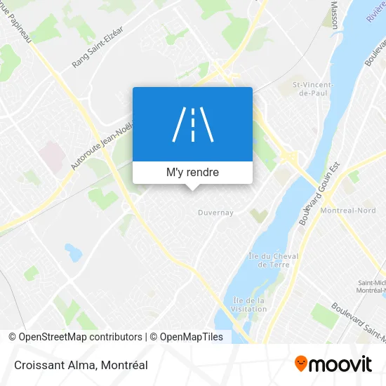 Croissant Alma plan
