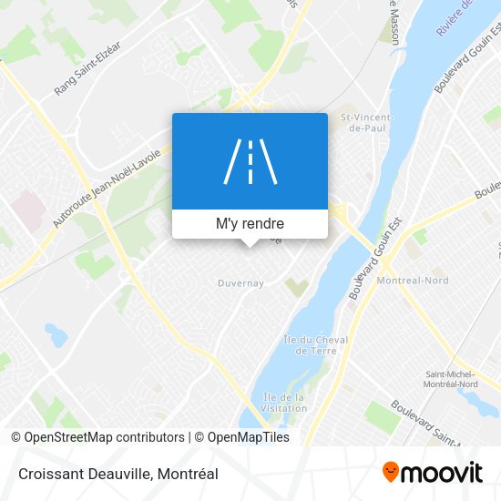 Croissant Deauville plan