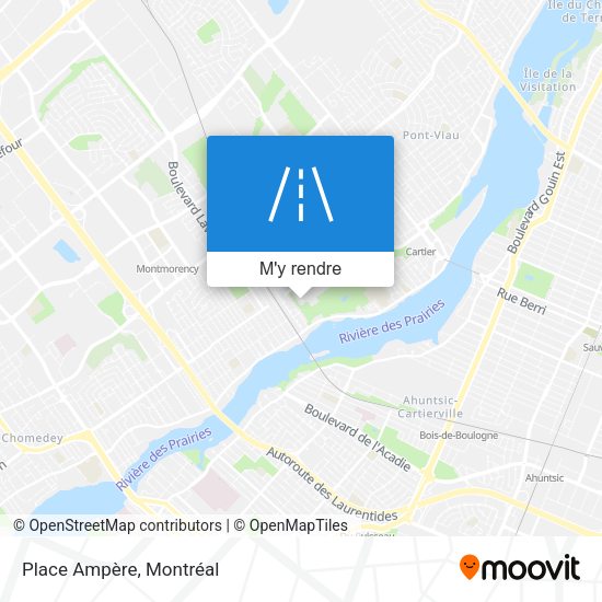 Place Ampère plan
