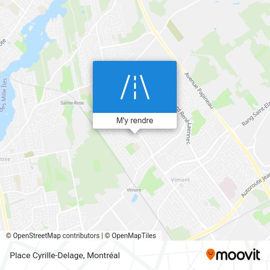 Place Cyrille-Delage plan