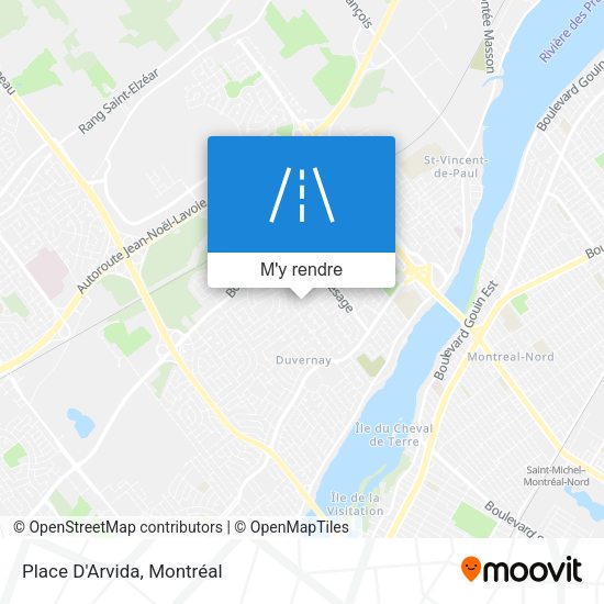 Place D'Arvida plan