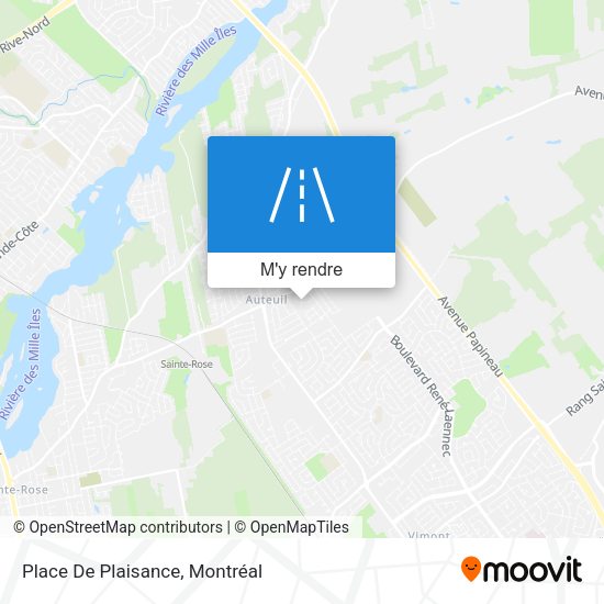 Place De Plaisance plan