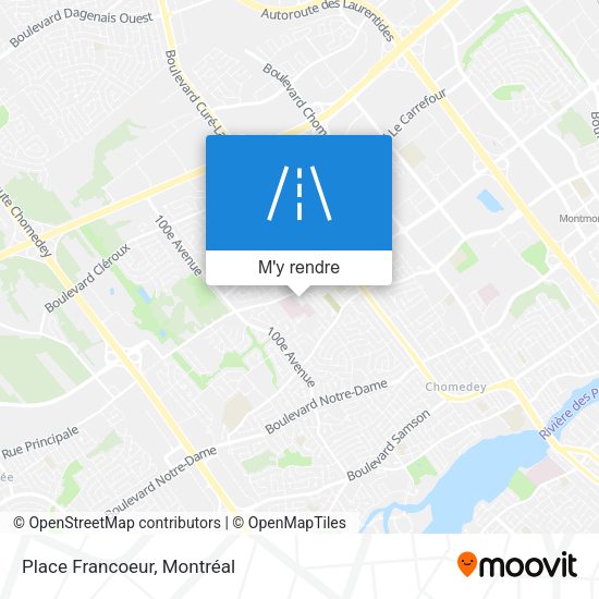Place Francoeur plan
