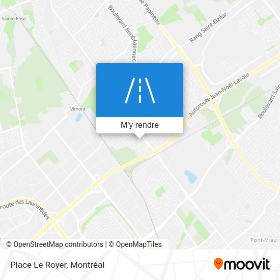 Place Le Royer plan