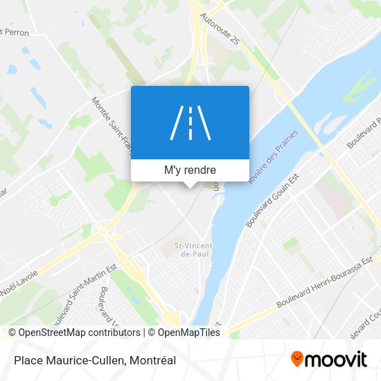 Place Maurice-Cullen plan