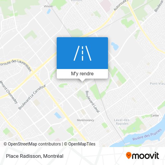 Place Radisson plan