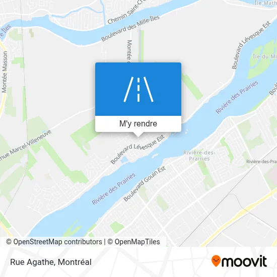 Rue Agathe plan