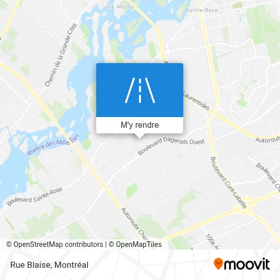Rue Blaise plan