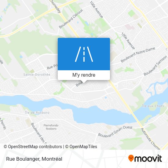 Rue Boulanger plan