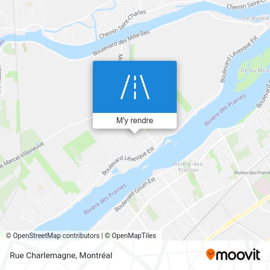 Rue Charlemagne plan