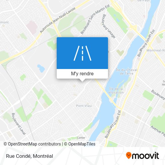 Rue Condé plan