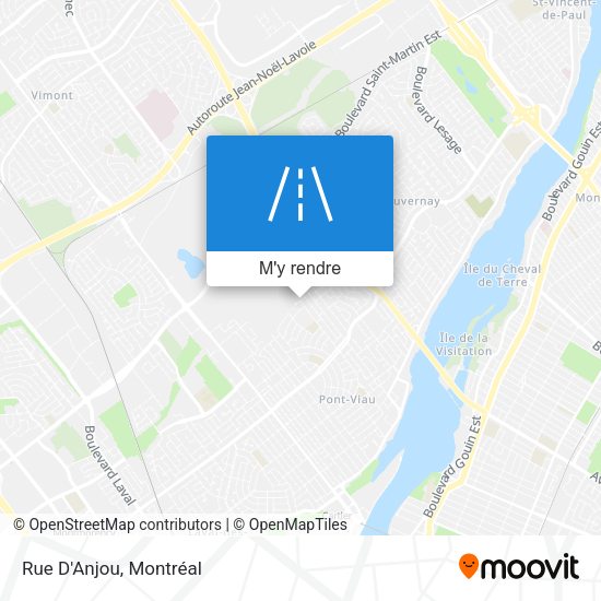 Rue D'Anjou plan