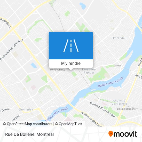Rue De Bollene plan