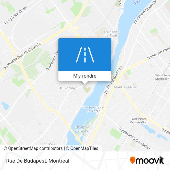 Rue De Budapest plan